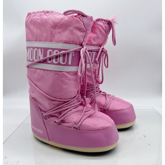 Moon Boots Tecnica Women’s Winter Snow Boot Pink EU 42/ 44 US 9- 10.5 - Picture 3 of 11